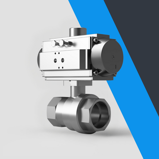 V-Tork Actuated 2 Piece BSP Ball Valves