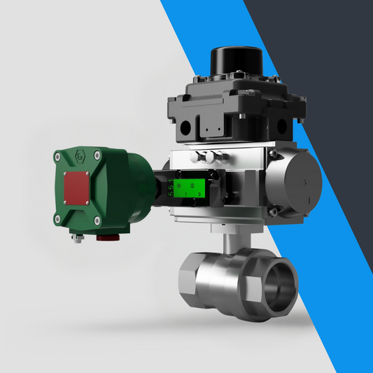 V-Tork Actuated 2 Piece BSP Ball Valves (ATEX Area Accessories)