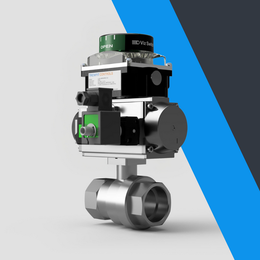 V-Tork Actuated 2 Piece BSP Ball Valves (Safe Area Accessories)