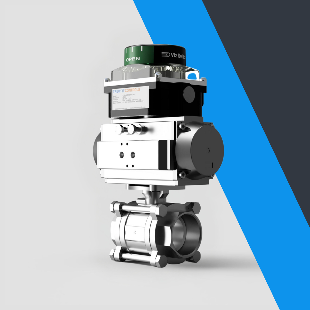 V-Tork Actuated 3 Piece BSP Ball Valves (Safe Area Switchbox)