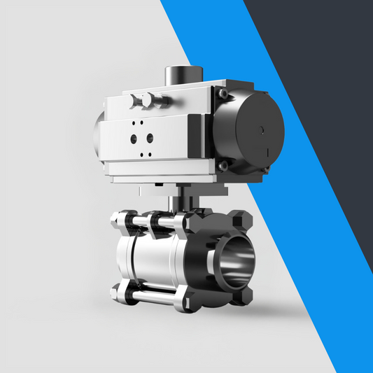 V-Tork Actuated 3 Piece Butt Weld Ball Valves