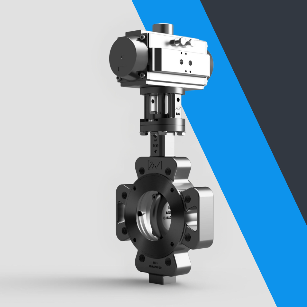 V-Tork Actuated TTV Lugged High Performance Butterfly Valves