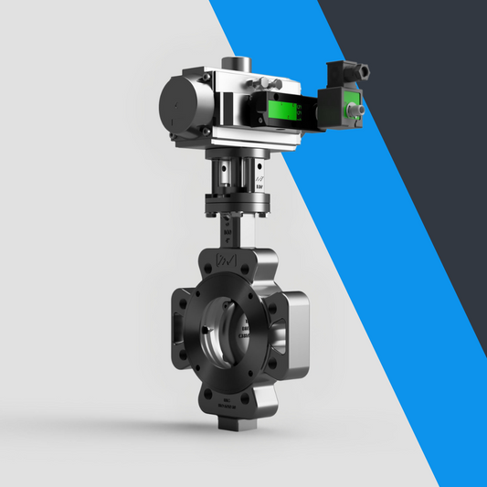 V-Tork Actuated TTV Lugged High Performance Butterfly Valves (Safe Area Solenoid)