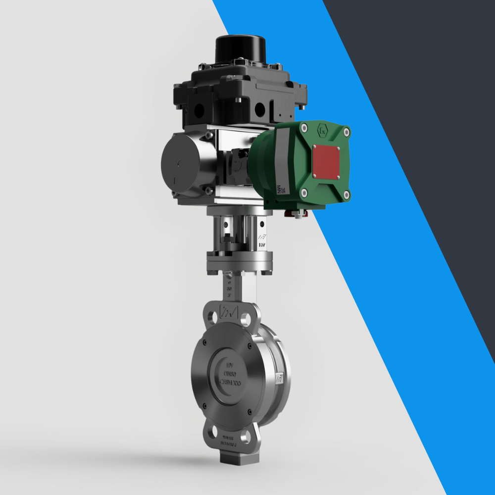 V-Tork Actuated TTV Wafer High Performance Butterfly Valves (ATEX Area Accessories)