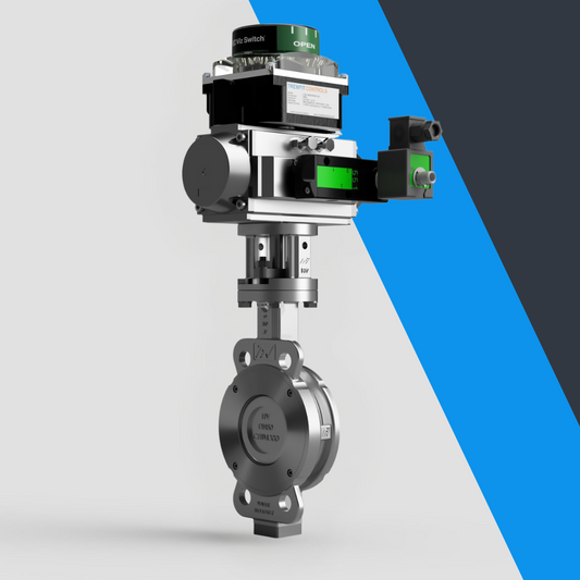 V-Tork Actuated TTV Wafer High Performance Butterfly Valves (Safe Area Accessories)